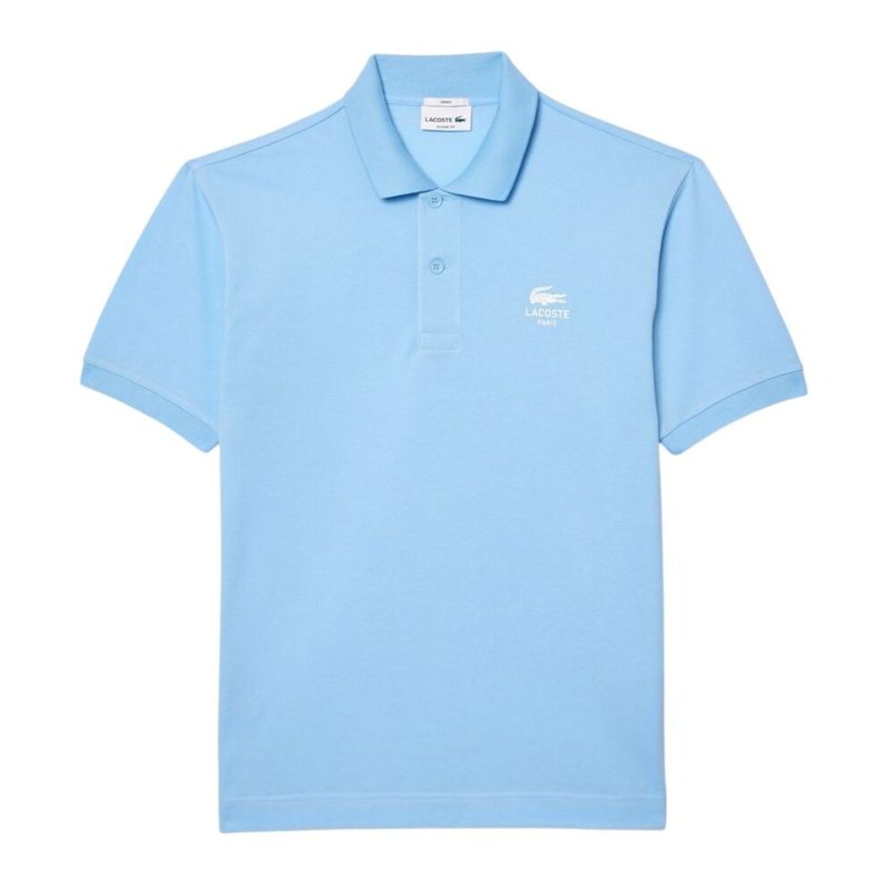 Lacoste Mens L.12.12 Signature Classic Polo Shirt / Light Blue